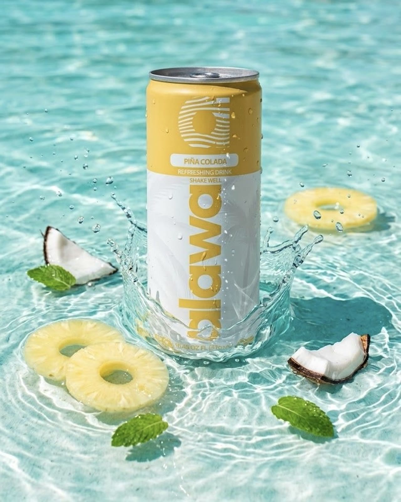 Sabor tropical, cero azúcar.